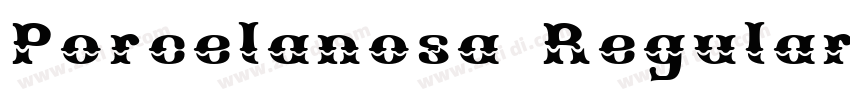Porcelanosa Regular字体转换